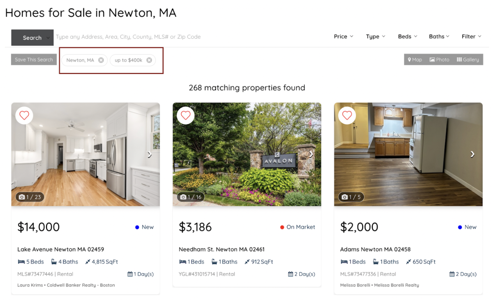 Featured Houses for Sale Under 400K